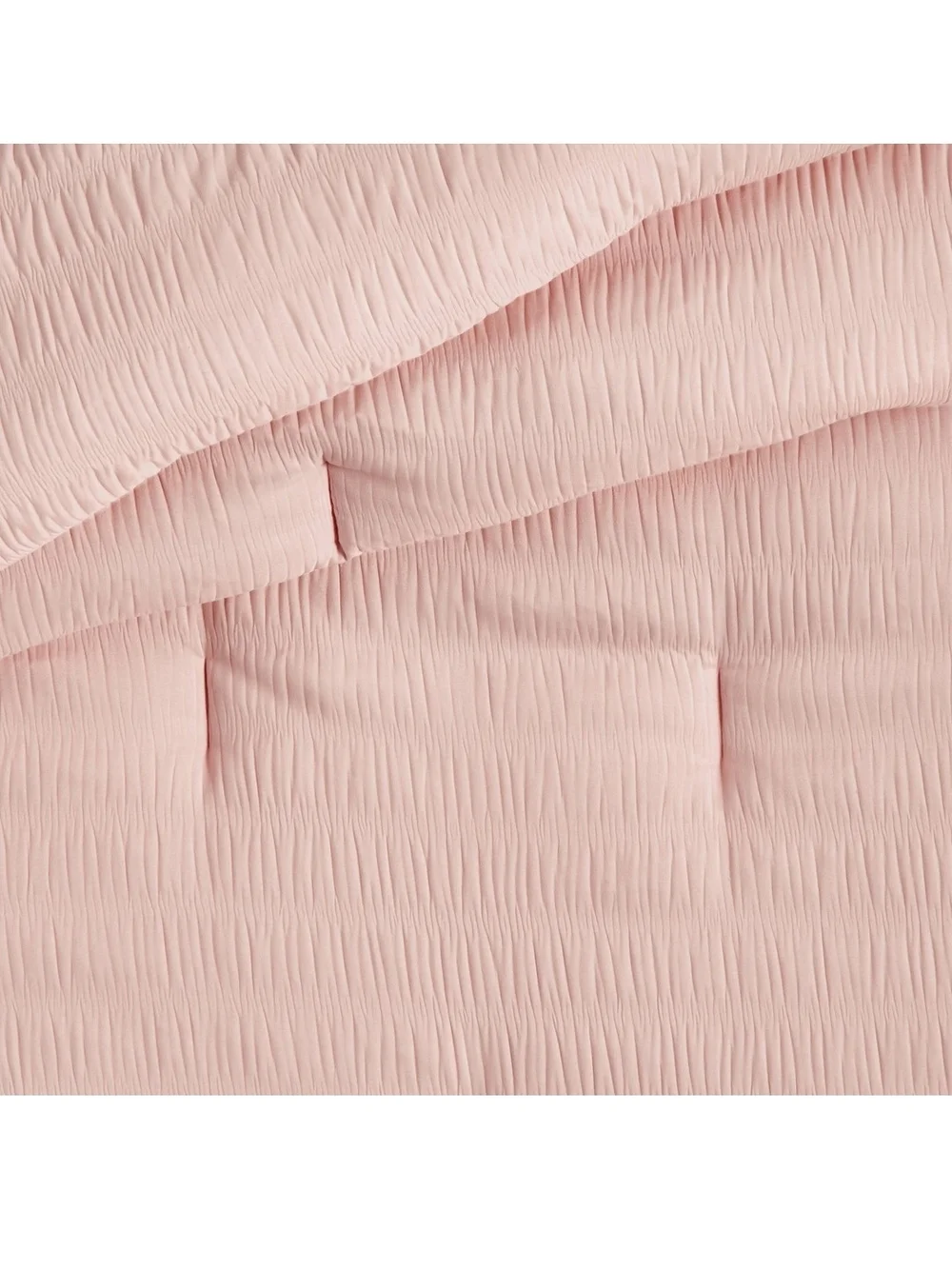 Pillowfort Pink Seersucker Twin Comforter